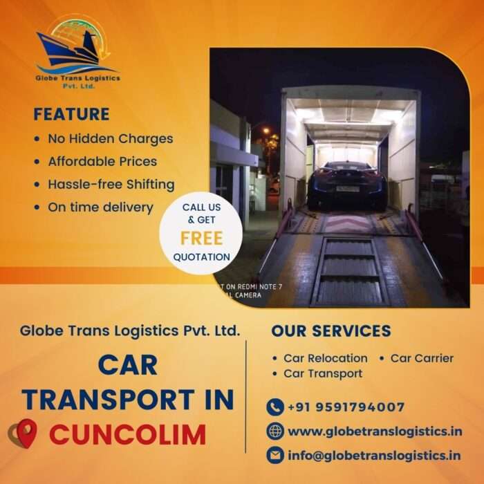 Car Transport in Cuncolim