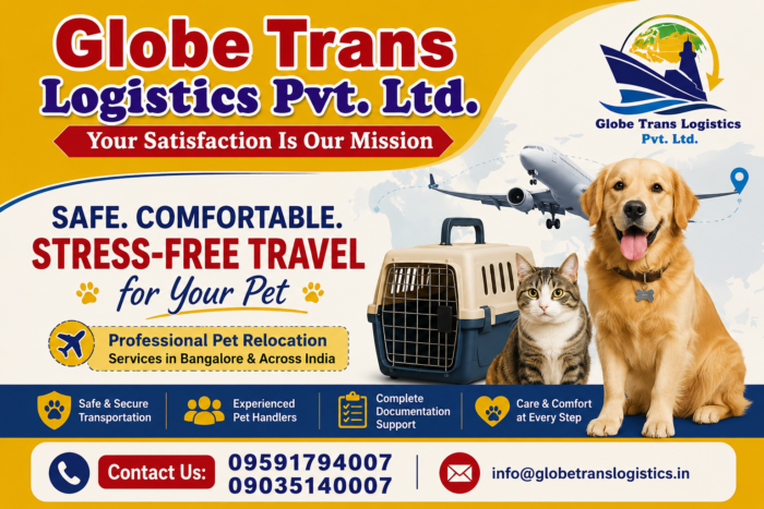 pet relocation services in bangalore